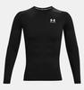 Heatgear Armour Long Sleeve Compression Top Black