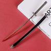 10inch Anime Elden Katana Metal Blood Sword Anime Cosplay Prop Ninja Knife Real Size Japanese Katana Original Samurai Sabre Toy