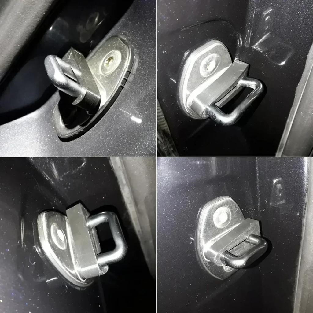 Universal Car Door Lock Sound Deadener Damper Buffer Door Shock Absorber Pad Protector for Ford Jeep Suzuki Dodge Accessories