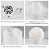 Home Desktop Electric Essential Oil Diffuser Usb Ultrasonic Air Humidifier With Colorful Night Light Aroma Humidificador Difusor