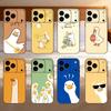 Cartoon Cute G-Goose Phone Case For iPhone 17,16,15,14,13,12,11 Plus,Pro,Max,Mini Silicone Black Soft Cover