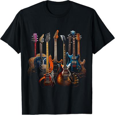 Camiseta Regalo para Guitarristas de Guitarras