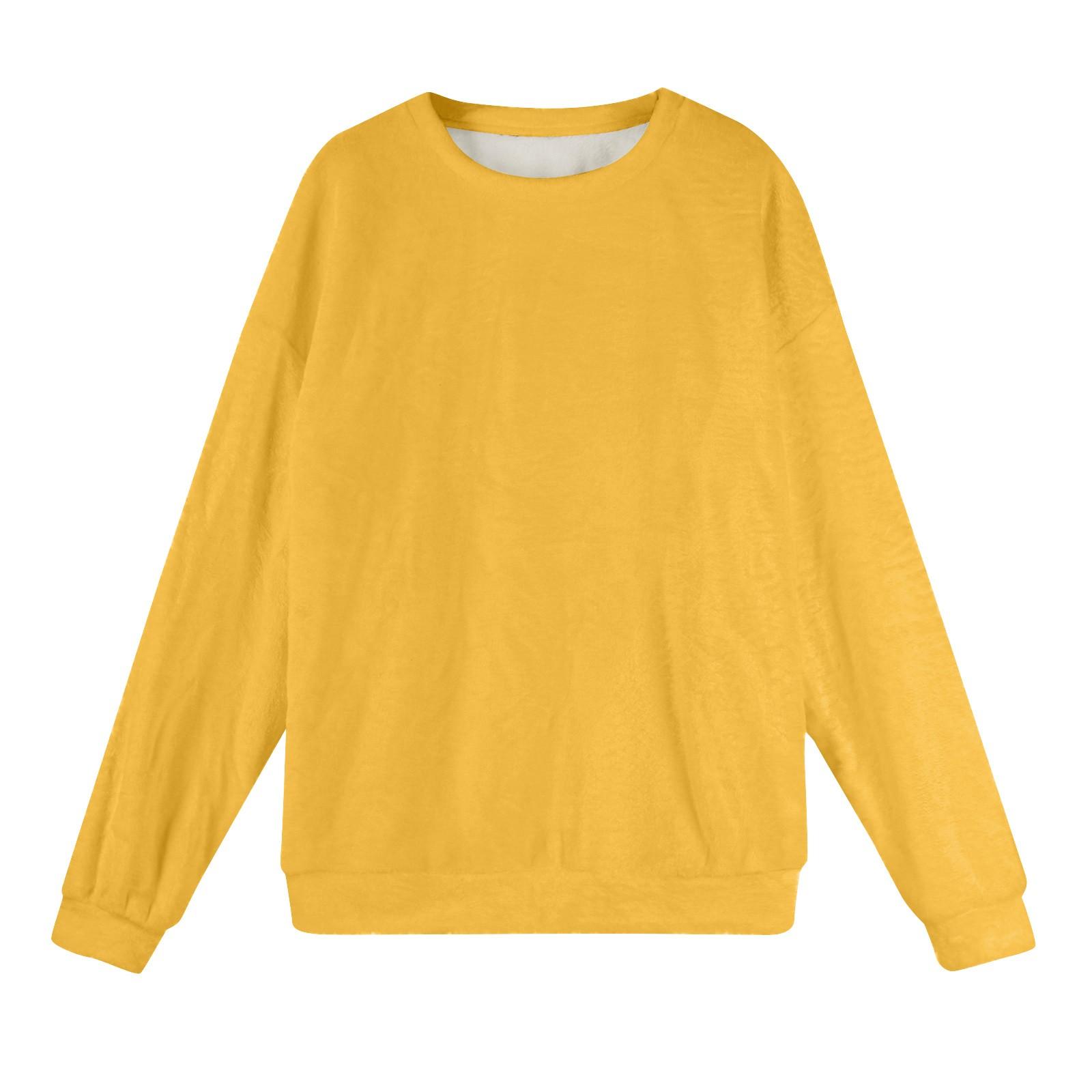 

Женская мода осень-зима с принтом, с длинным рукавом, женская пижама XL жёлтый