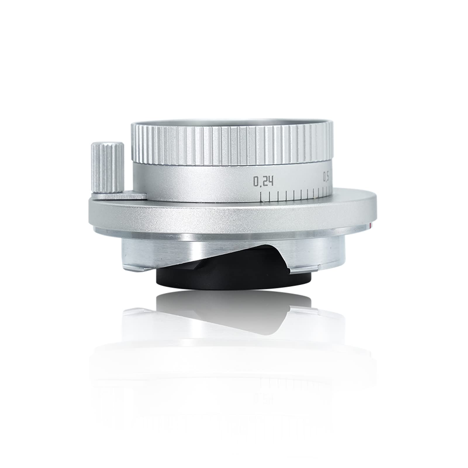 

The AstrHori 24mm is a manual prime lens with distortion for Leica mirrorless Compatible with Leica and M240P F6.3 full-frame ultra-low M-mount срібний