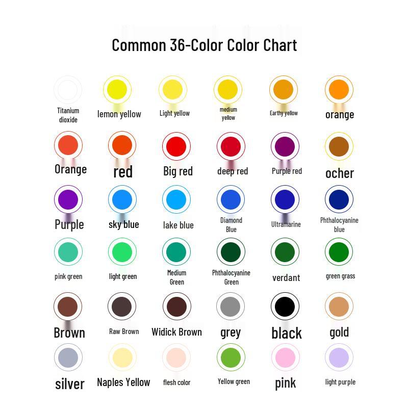 24-Color Acrylic Paint Set: Waterproof, 300ml Cans for Wall, Clothing & Shoes DIY Projects