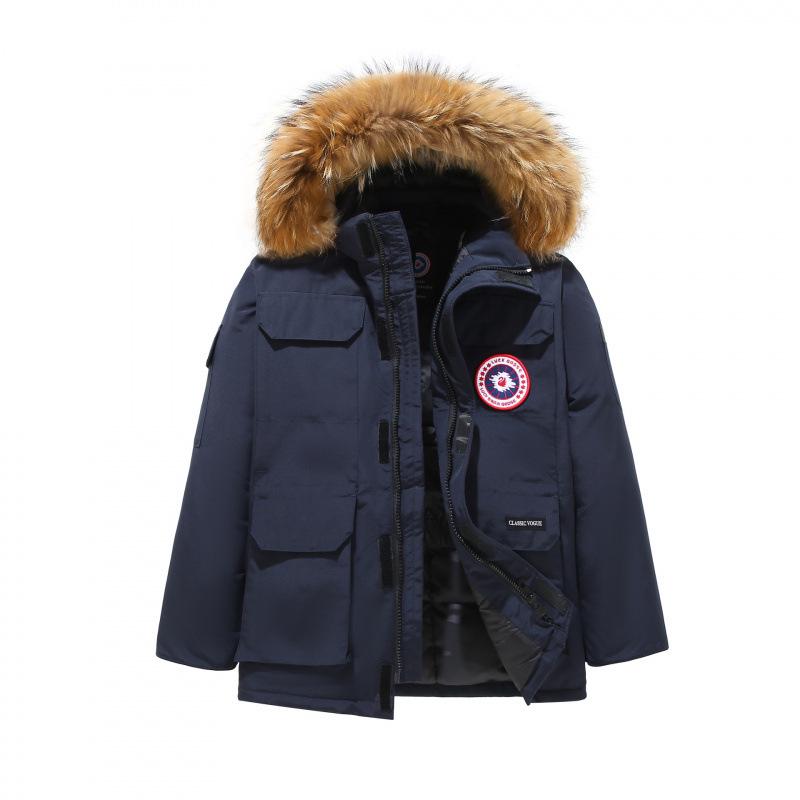 Unisex Extreme Cold Expedition Goose Down Parka - Winter Thickened Plus Size Coat