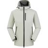 Qidingbao Outdoor Windproof Hooded Soft Shell Jacket