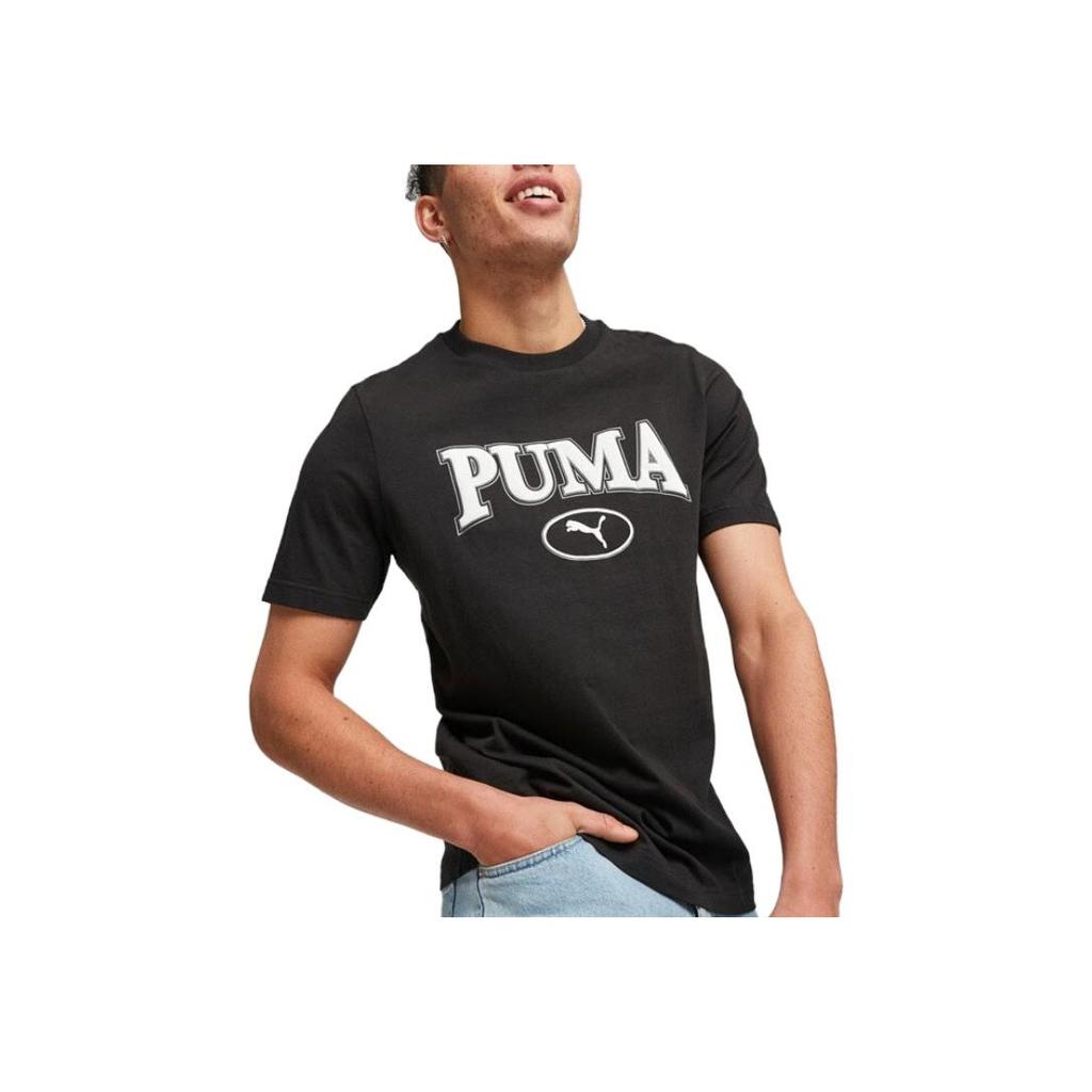 New PUMA Set-in Sleeve T-Shirt Men's Black 679596-01