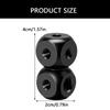 Aluminum Mounting Block 1/4 3/8 Screw Hole Adapter Block Mount Block Bracket for Microphone Tripod Accessories