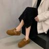 Ji's neue Nischen-Design Birkenstock Baumwollschuhe sind bequeme, rutschfeste und warme Baumwollschuhe für Damen
