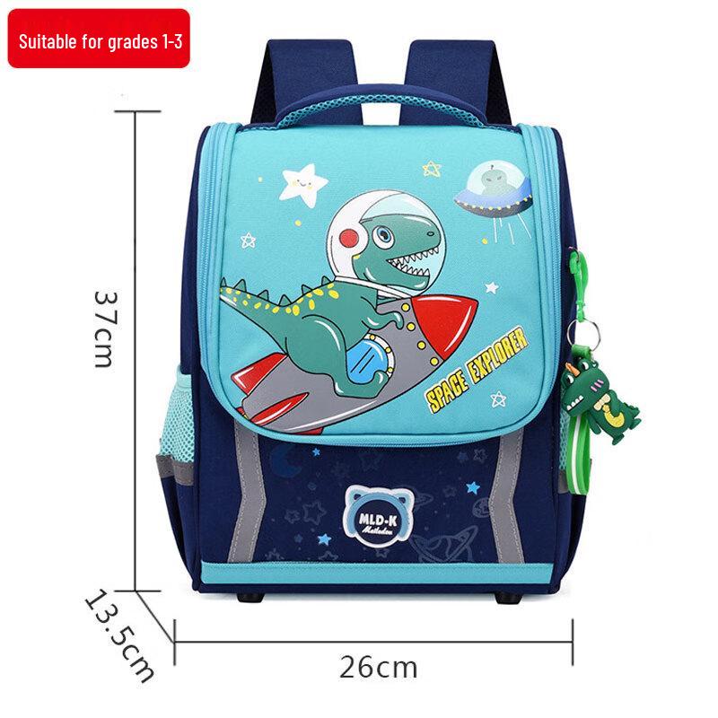 Oumanfei Cartoon Canvas School Backpack