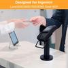 Secure POS Terminals Holder With Thefts Resistant Screws For 3000 7000 8000 Models Adjustable Tilted Rotations