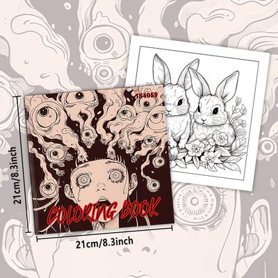 1 ud,Libro de colorear para adolescentes,30 hojas patrones diferentes 8.3x8.3''100gsm,es un Regalo de San Valentín Pascua Vacaciones