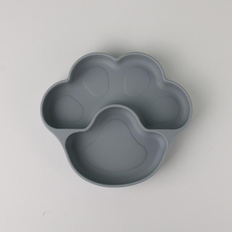 Soft Silicone Baby Feeding Set with Suction Bowl Plate Spoon Fork Toddler Training Tableware BPA Free Dishwasher Safe Easy Clean