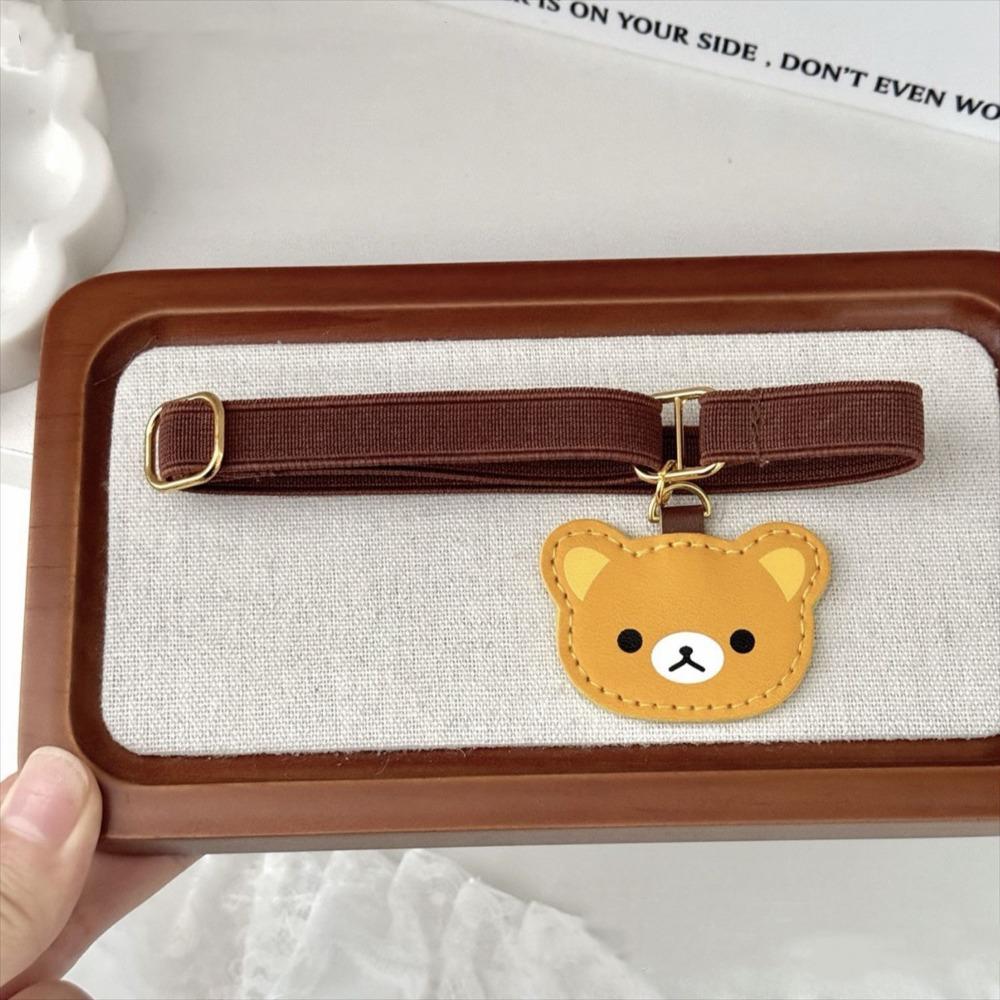 Cartoon Bear Notebook Straps Elastic Binder Strap Creative Band Binding Rope  DIY Decoration