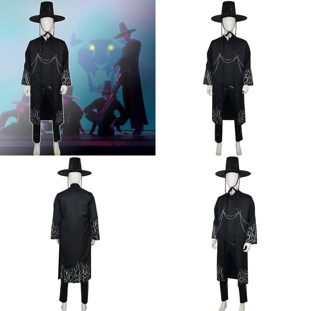 Hunters Demon Kpop Girl Cosplay Costumes Polyester Role Playing Clothing Party