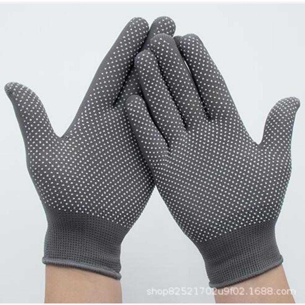 Thin Gloves Women's Summer Sun Protection, Tea Picking, Labor Insurance Dispensing, Non-slip Two and a Half Fingers Outdoor