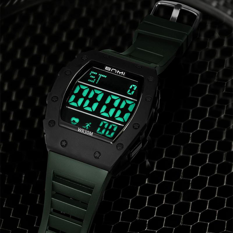 Ceasuri Sport Electronice Digitale LED pentru Bărbați Multifuncționale Militare Impermeabile Cronometrare Ceas de Exterior Cadou pentru Bărbați NOU