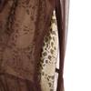 TOCCA silk No sleeve Sheer one piece 999 Brown Women Used