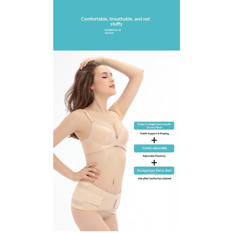 Postpartum Pelvic Girdle, Hip Cinching, Pelvic Girdle for Pregnant Women, Pubic Bone for Postpartum Recovery, Dual Use of Abdominal Support Belt