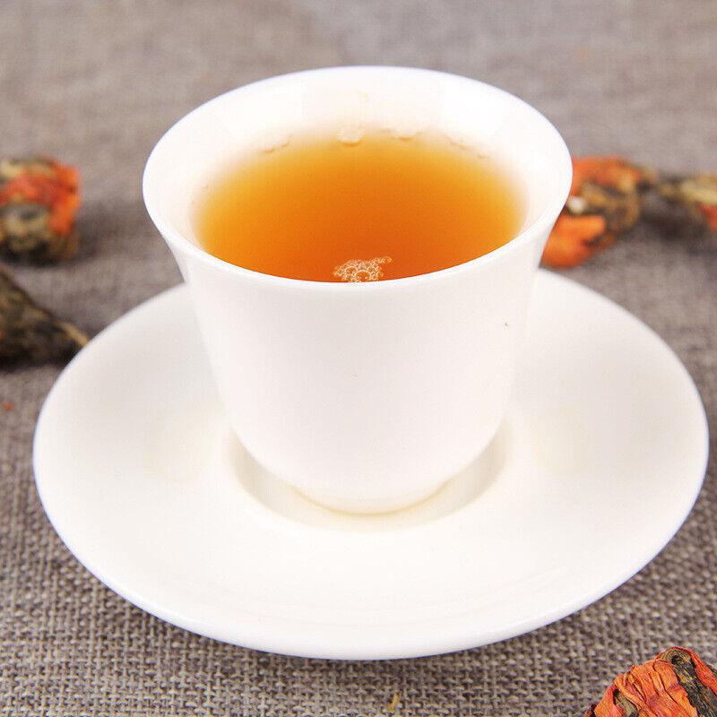 500g Üst Zambak Pagoda Çayı Altın Tomurcuk Altın Yıldız Bal Kokulu Gongfu Kırmızı Çay