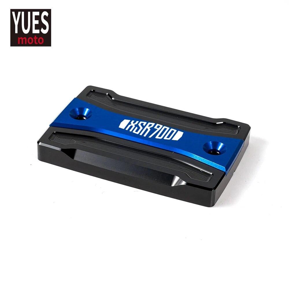 Motorcycle Accessories CNC Front & Rear brake Fluid Cylinder Master Reservoir Cover Cap For Yamaha XSR900 Tracer XSR 900