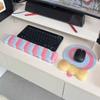Non-Slip Wrist Support Mouse Pad Creative Keyboard Hand Cushion Lollipop Wrist Mouse Pad  Desktop
