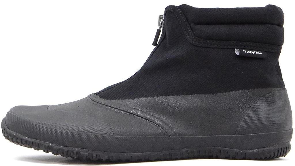 Rikioh Tabic IICOAT Zipper Work Size TVC II CZ BK Shoes, Black, 26.0cm,