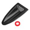 AUTO Universal Air Intake Cover Engine Hood Vent Louvers Air Scoop Bonnet Front Vent Grille Carbon Fiber Look Auto Parts