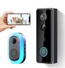 ZAIDER Video Door Smartphone Intercom with No Installation Required Remote Motion Wireless Doorbell with Voice Night LED IP65 USB 4000mAh Large Energy