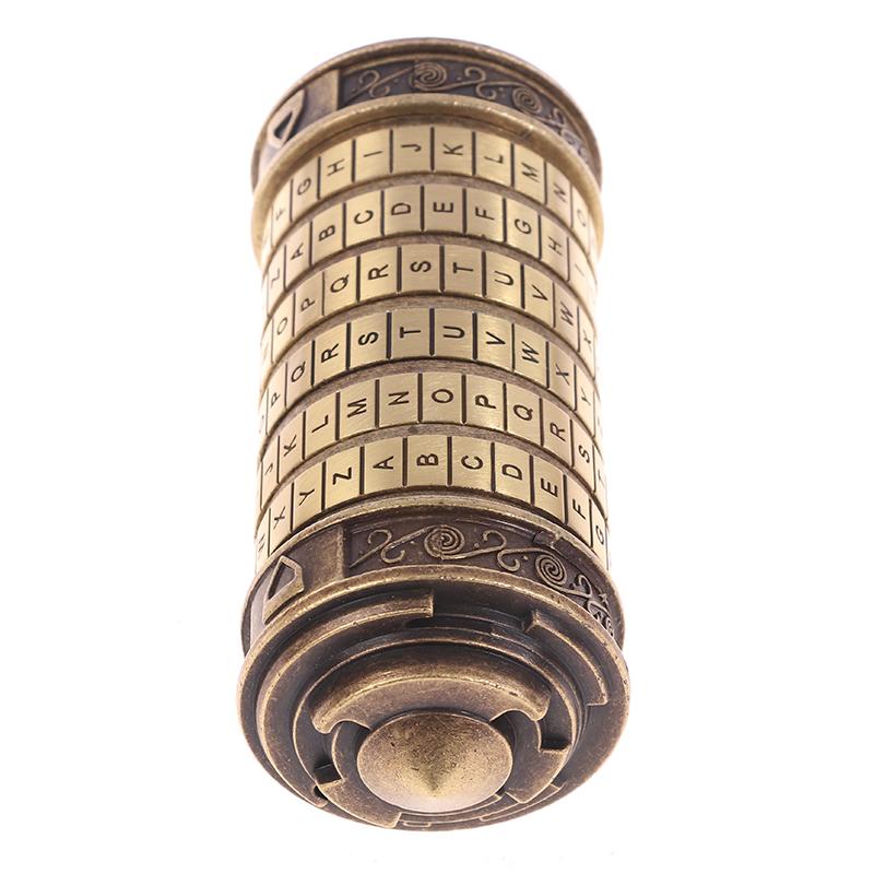 Da Vinci Code Lock Da Vinci Educational Toys Metal Cryptex Locks Gift Ideas To Marry Lover Escape Chamber