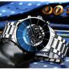 4 Stück/Set Mode Herrenuhr Legierungsarmband Quarz Herrenuhr Business Casual Herrenuhr Set