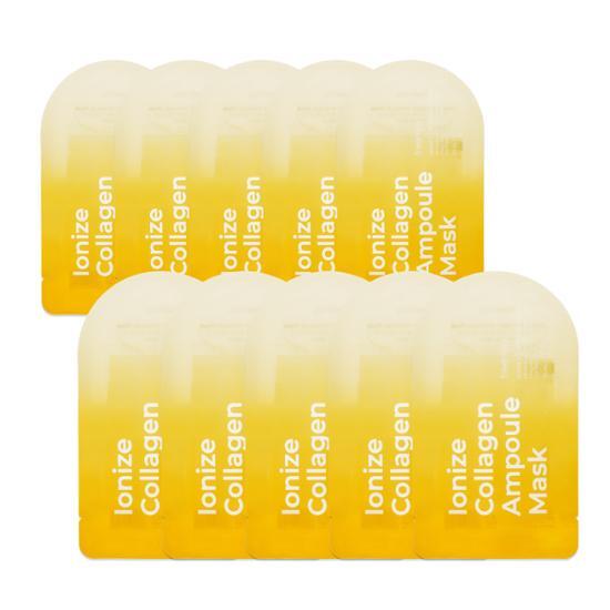 Primey Ionize Collagen Ampoule Mask 10P,Korean Mask Pack