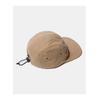 Baseball Cap Niche Camping Japanese Minimal Solid Color 4-Panel Drawstring For Men&Women All-Match Street Peaked Hat