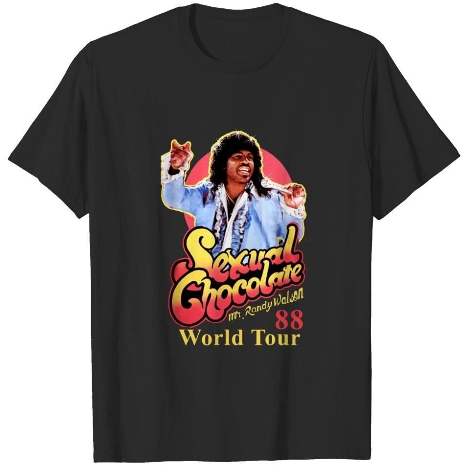Sexual Chocolate 88#039 World Tour Mr Randy Watson Eddie Murphy Movie TShirt S5XL Unisex T-Shirt XXXXL