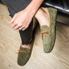 Fashion Brand Mens Casual Shoes Fashion Suede Leather Moccasins For Men Classic Slip On Loafers Men Soft Driving Flats Plus Size 49