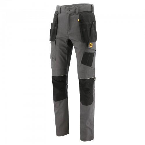 Caterpillar Mens Stretch Cut Pocket Slim Work Trousers