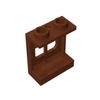 Non-Toxic Moc 10Pcs 60032 Window 1X2X2 Plane Bricks Building Blocks 2377 Single Hole Top And Bottom For Glass Particle Toys Children Gifts