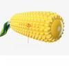 Corn Shaped Squeaky Dog Toothbrush Chew Toy Durable Teething Pet Supplies