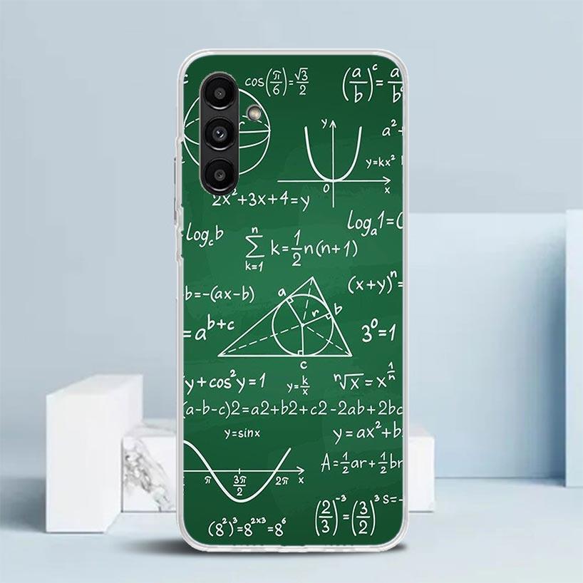 Physics Chemical Mathematics Phone Case For Samsung Galaxy A17 A37 A57 A16 A15 A14 A13 A56 A55 A54 A53 A36 A35 A34 A33 A26 A25 A