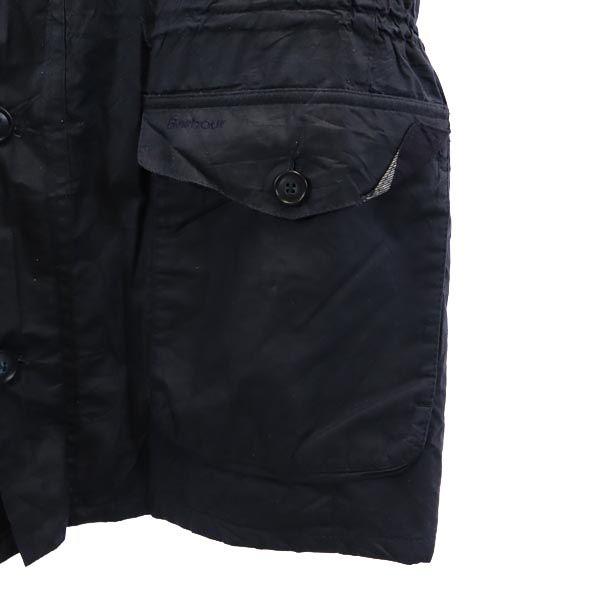 Barbour wax oiled jacket S Navy CRIEFF WAX JACKET Men's Used