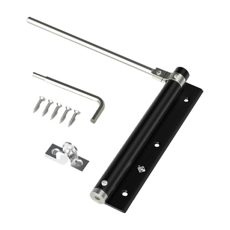 Automatic Door Closers Hinge Adjustable Closing Door Hinge Safety Spring Door Closers Lightweight Buffer Closing Device