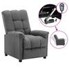 Day and Night - Day and Night Electric Recliner Light Gray Fabric
