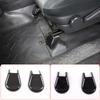 ABS Carbon fiber/Black Car Front Seat Base Cover Protection Trim Stickers For Toyota FJ Cruiser 07-21 Car Accessorie