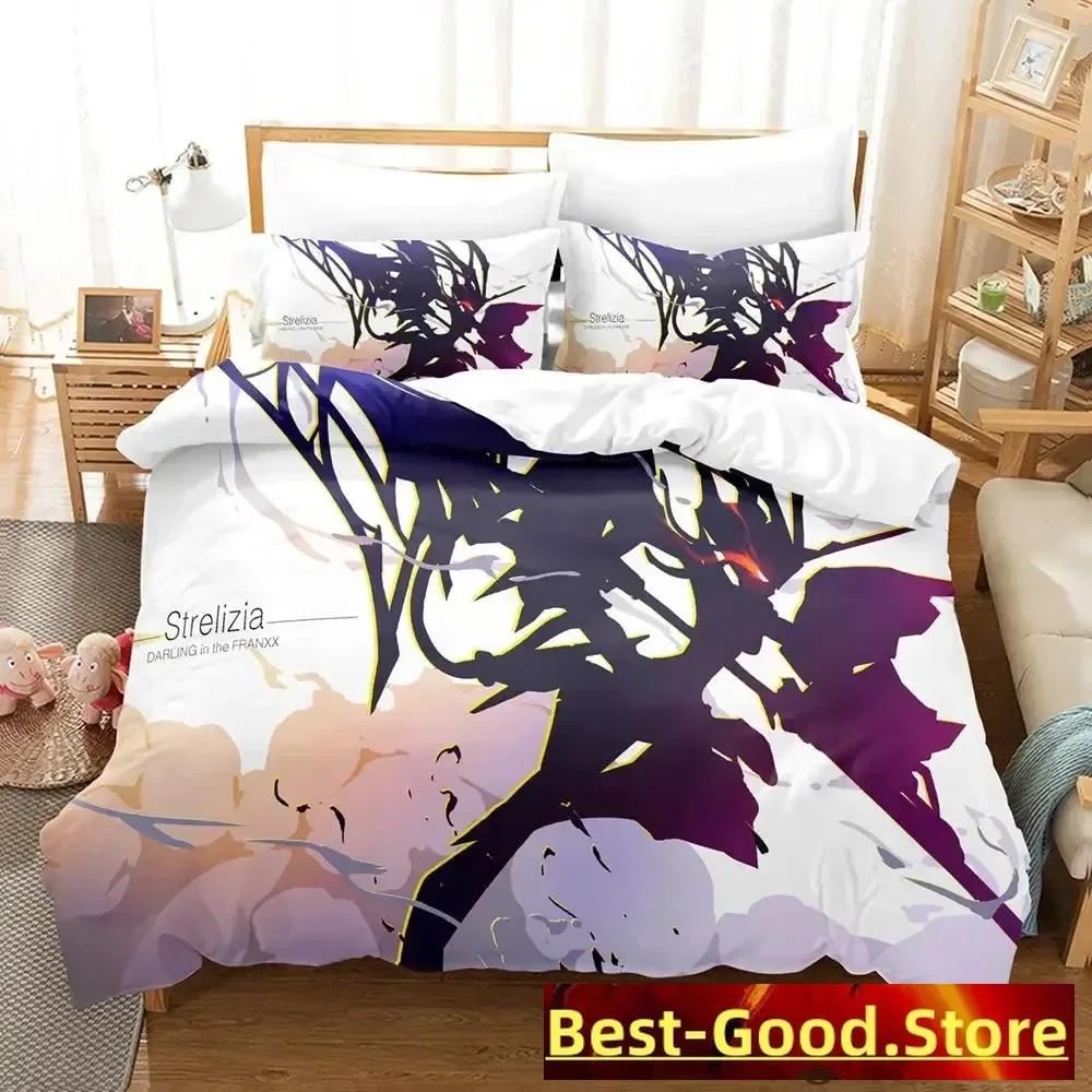 Kawaii  Bedding Set Single Twin Full Queen King Size Bed Set Aldult Kid Bedroom Duvetcover Sets Anime