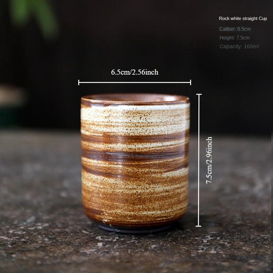 Hand-painted ceramics retro creative kiln change infused wax aromatherapy cup master cup tea cup coffee cup wheat tea cups