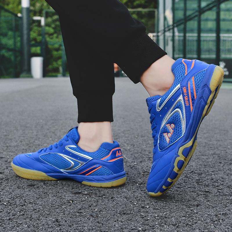 New Badminton Shoes Breathable Training Shoes Non-slip and Wear-resistant Boys and Girls Beef Tendon Sole Sports Shoes