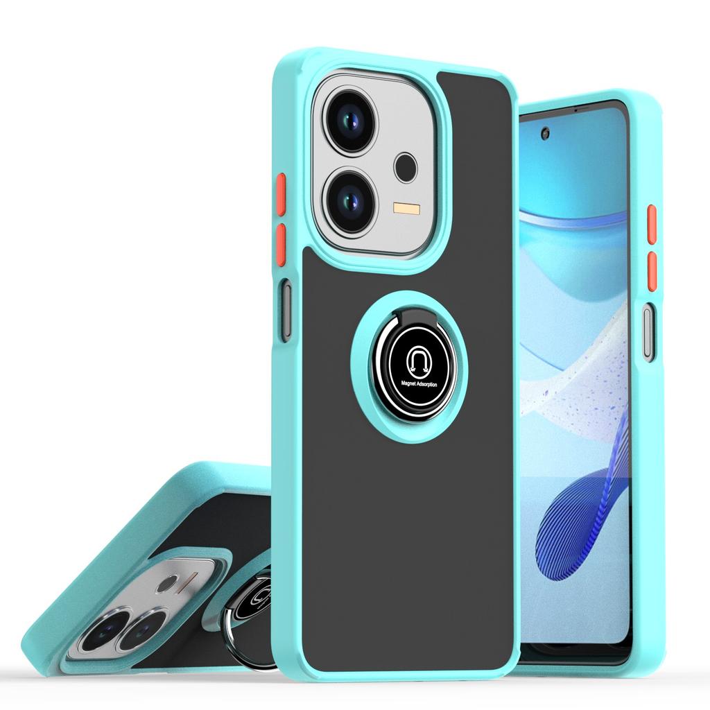 Hybrid Matte Kickstand Case For OPPO A40M A60 4G A79 A58 A78 A98 A18 A38 A3 Pro 5G Cover With Magnetic Shockproof Coque Fundas