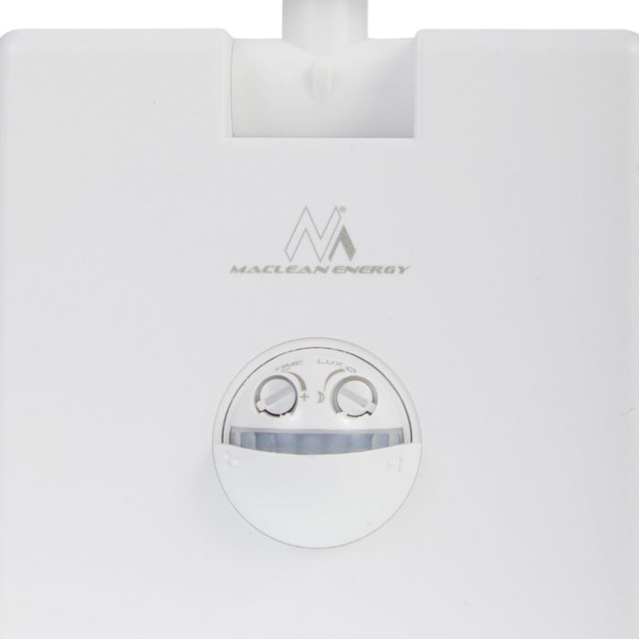 Lampe led - maclean - mce516 w - 10w - détecteur de mouvement pir - ip65 800lm 4000k