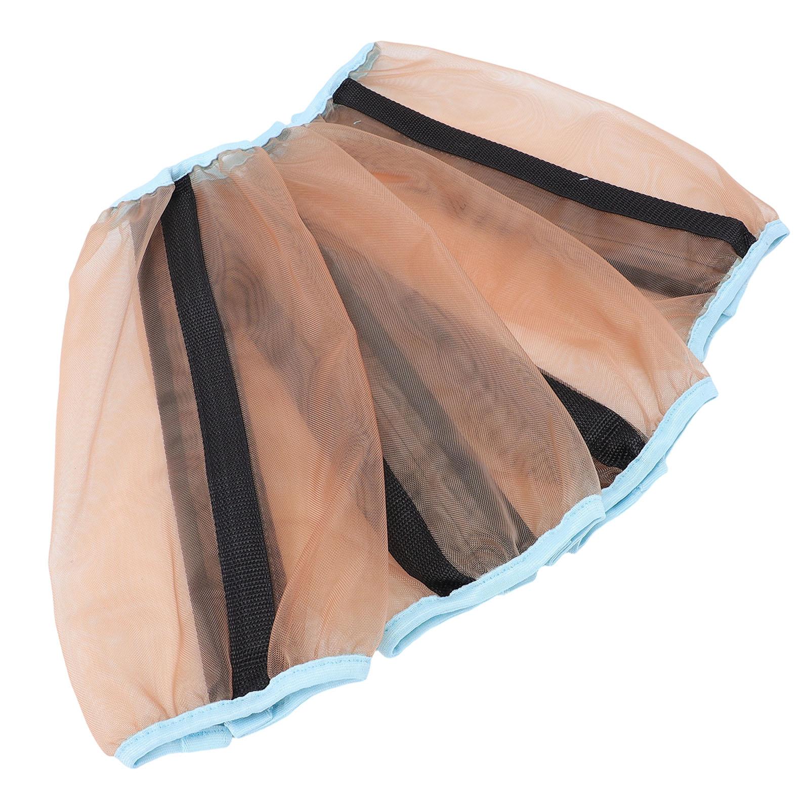 

4pcs Horse Fly Boots Breathable Protective Horses Anti Fly Leggings for Summer with Hook and Loop Fastener